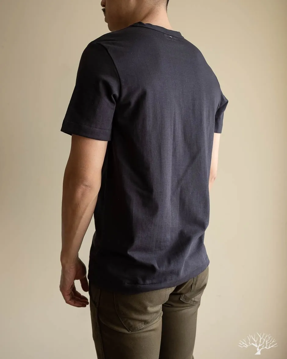 214 2-Thread Relaxed Crew Neck Tee - Charcoal