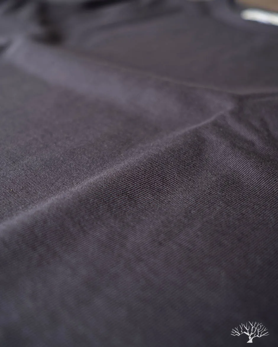 214 2-Thread Relaxed Crew Neck Tee - Charcoal