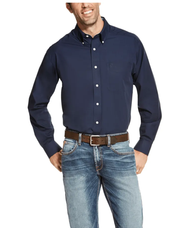 Ariat Wrinkle Free Solid Shirt Style 10020330