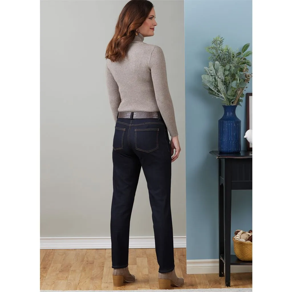 Butterick Pattern B6911 Misses' Jeans by Palmer / Pletsch