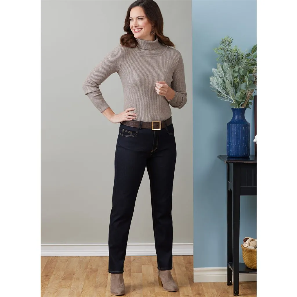 Butterick Pattern B6911 Misses' Jeans by Palmer / Pletsch