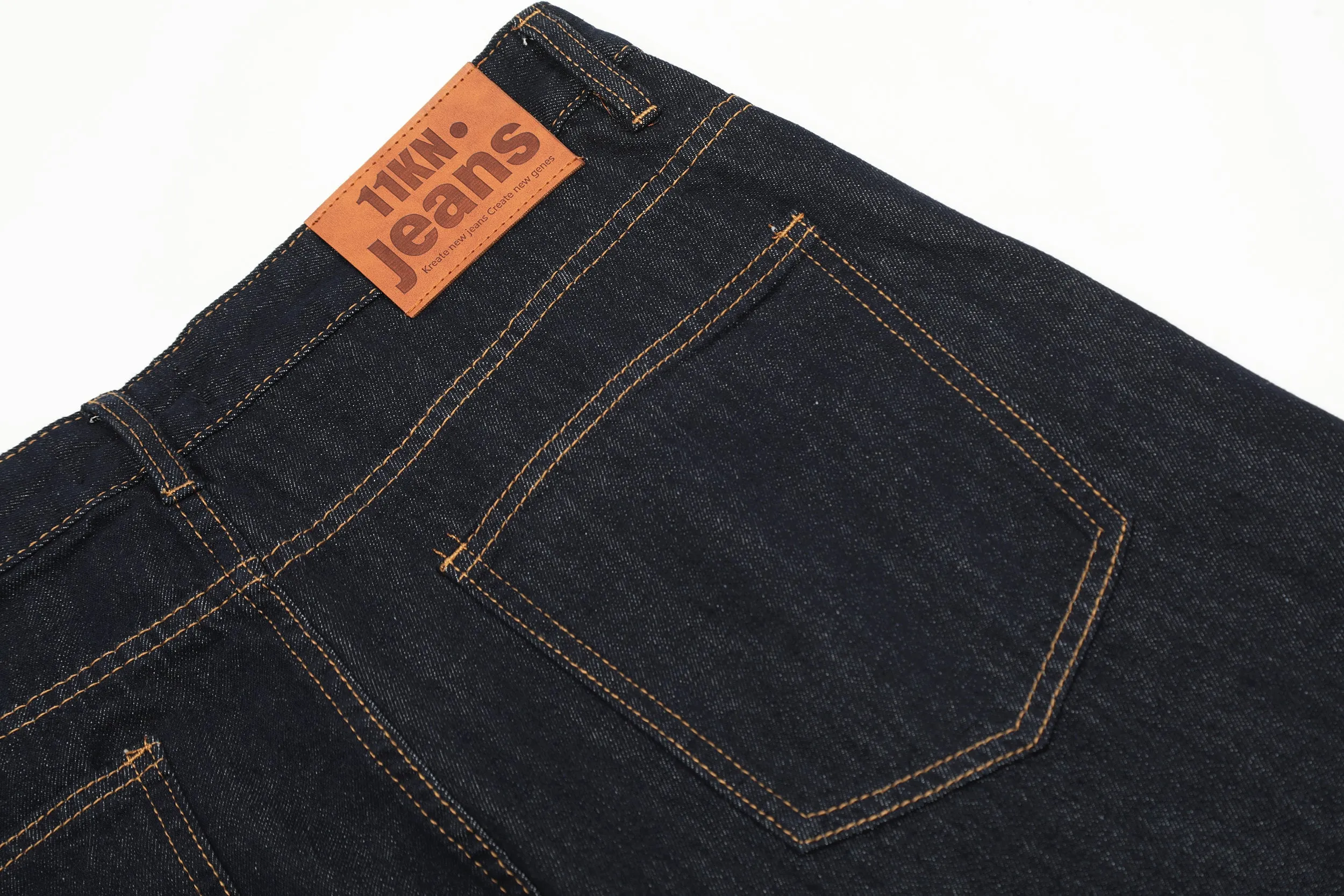 Faire Echo Straight-Leg Dark Wash Jeans