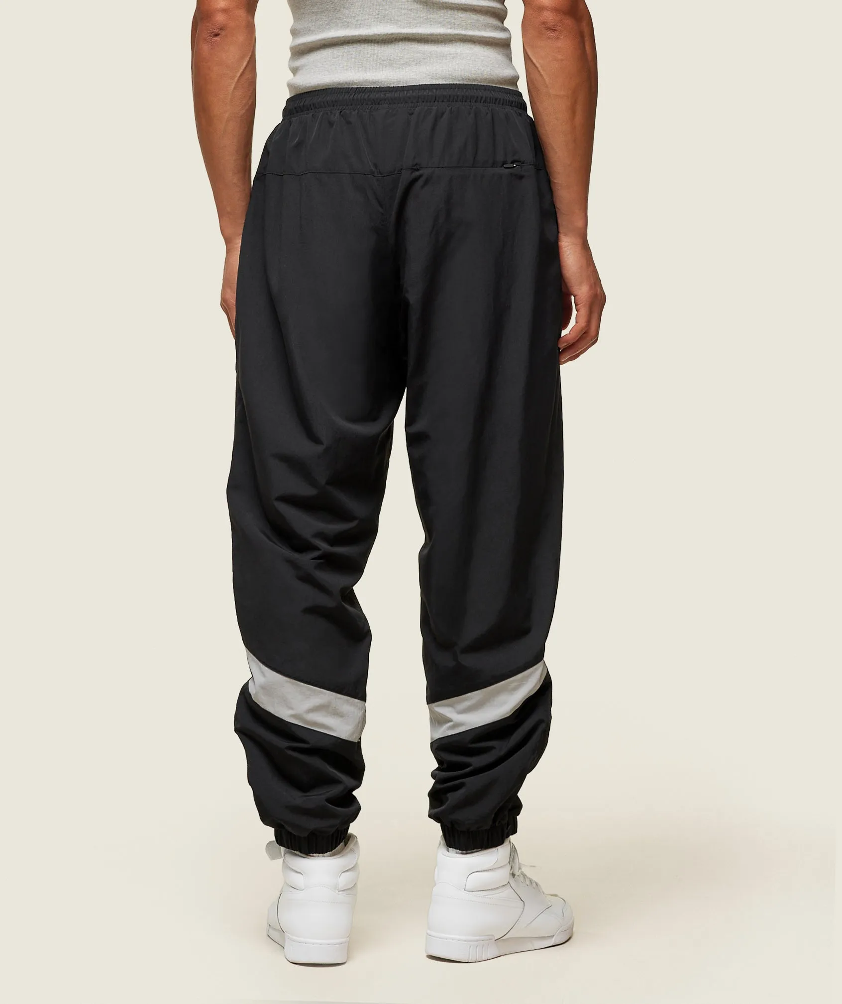 Gymshark everywear Coach Track Pant - Black/Tame Grey