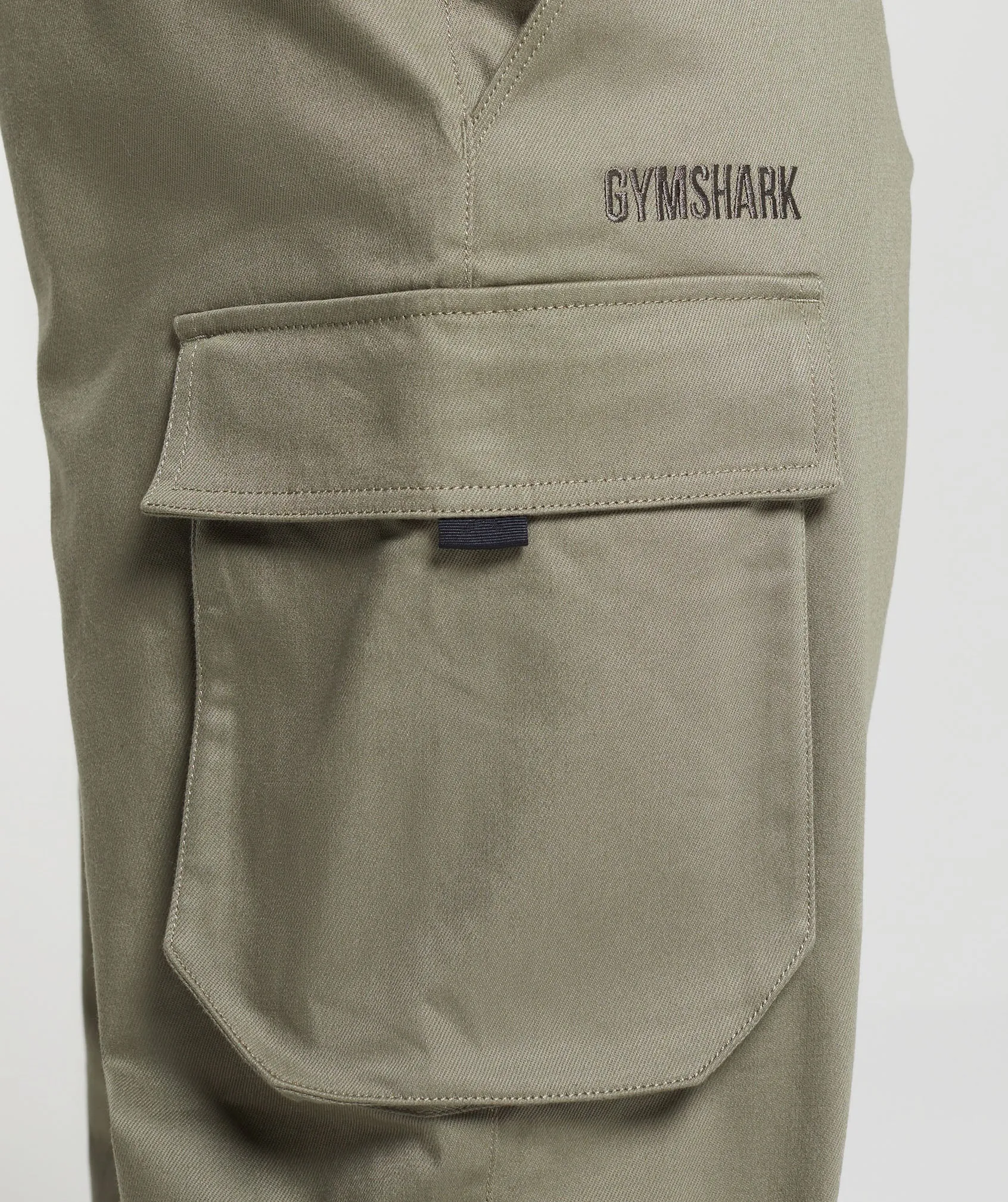 Gymshark Rest Day Woven Cargo Pants - Utility Green