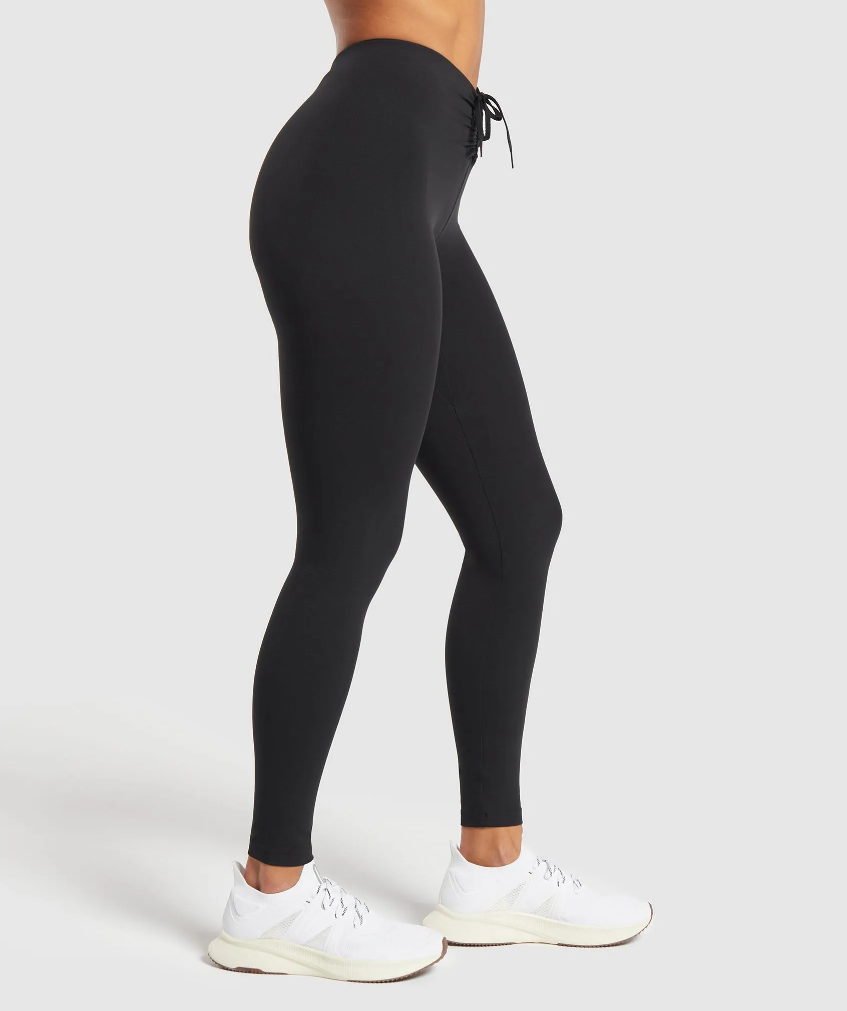 Gymshark Ruche Leggings - Black