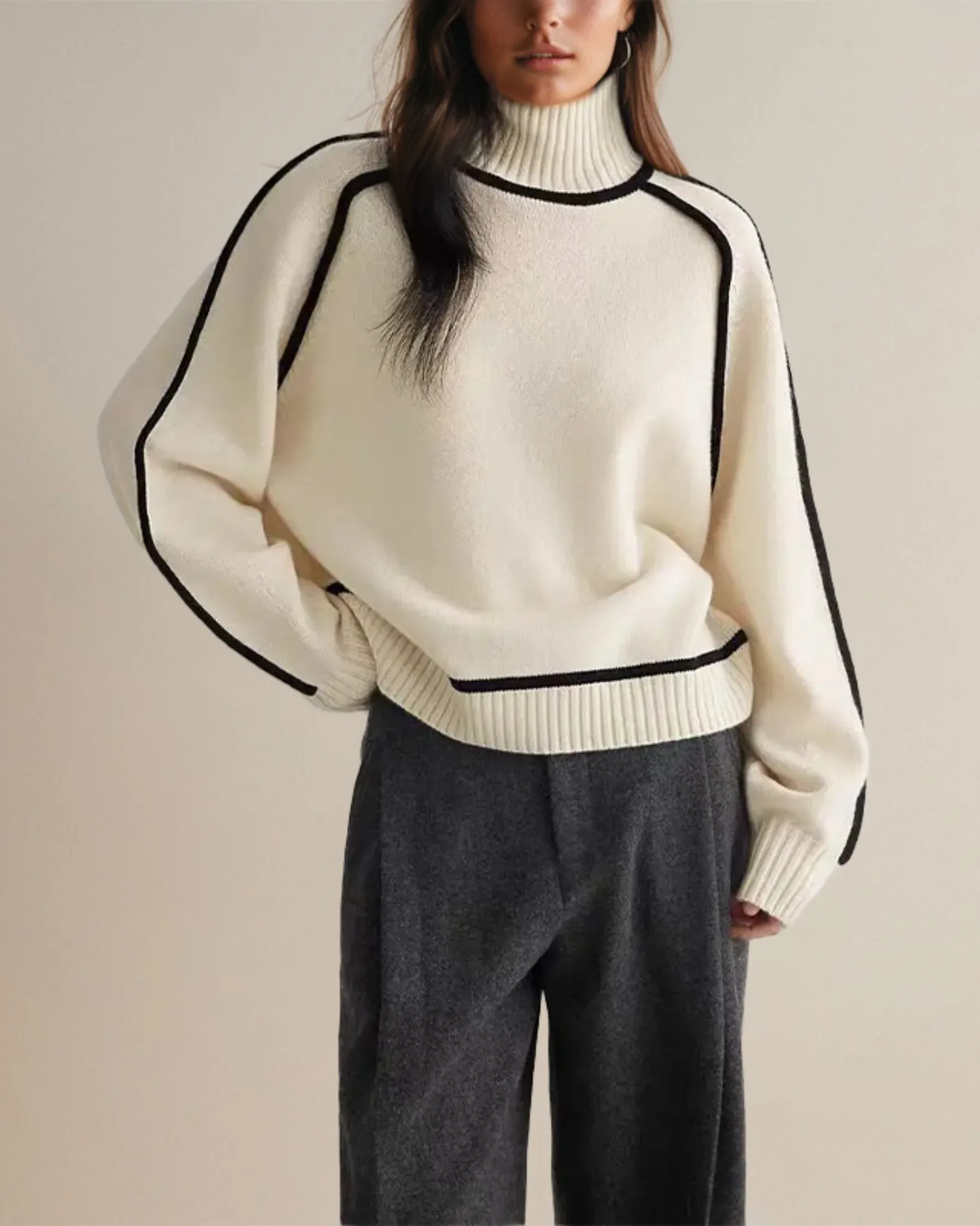 Ivyshape | Chic Turtleneck Sweater