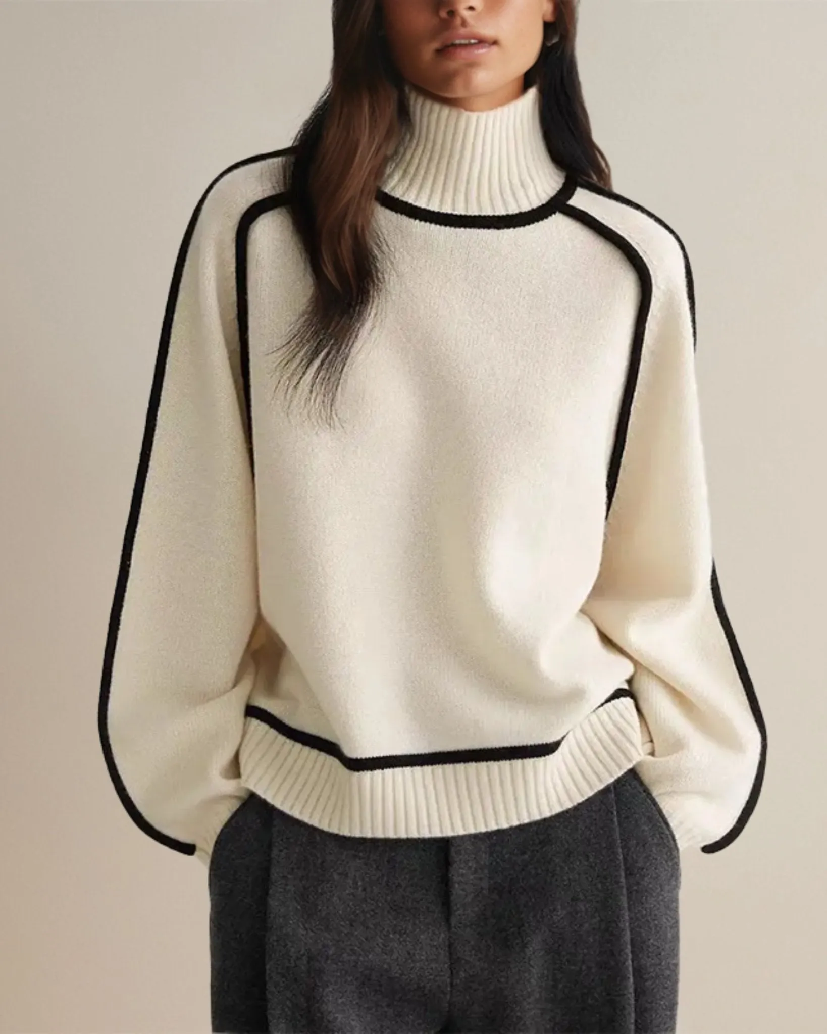 Ivyshape | Chic Turtleneck Sweater