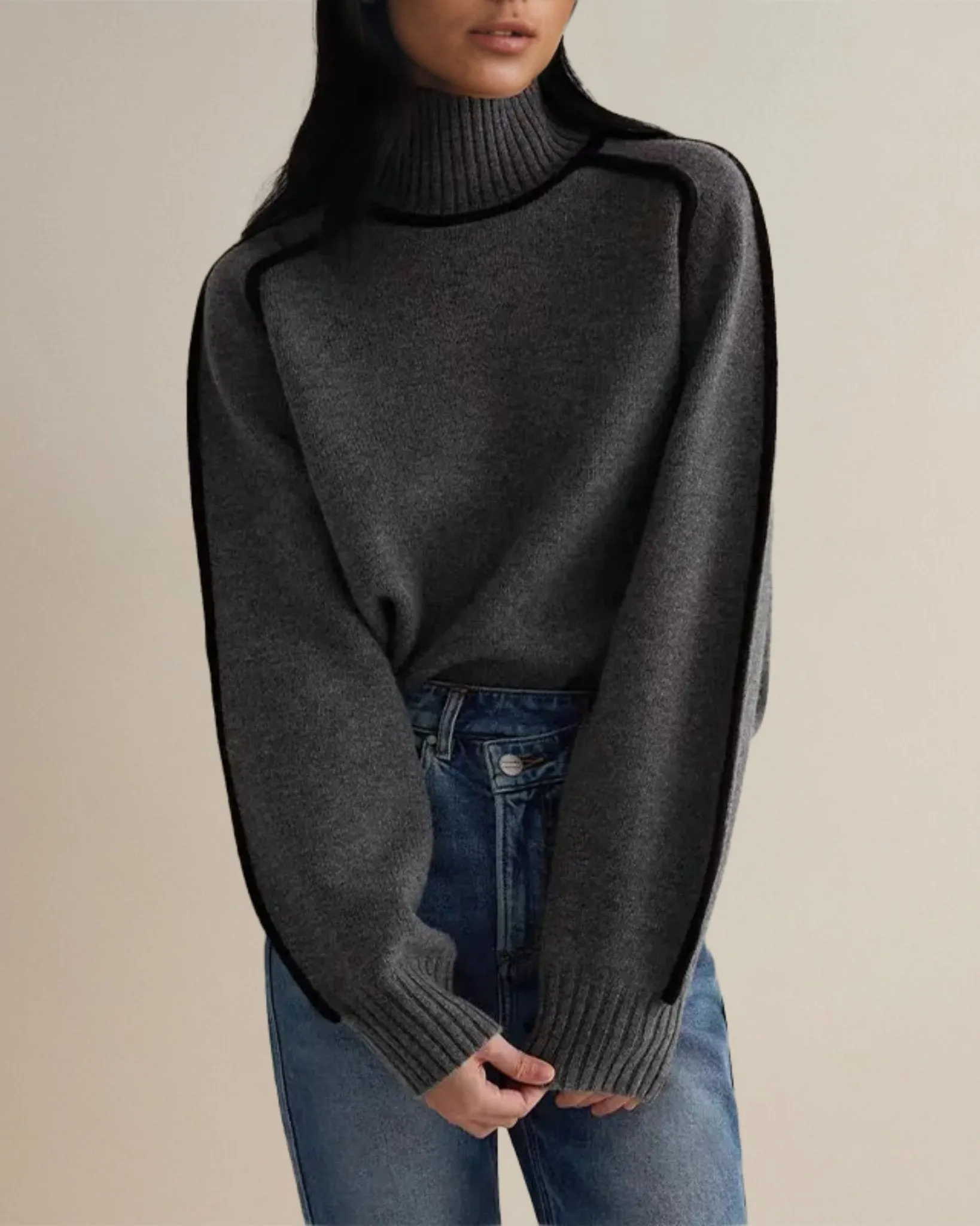 Ivyshape | Chic Turtleneck Sweater