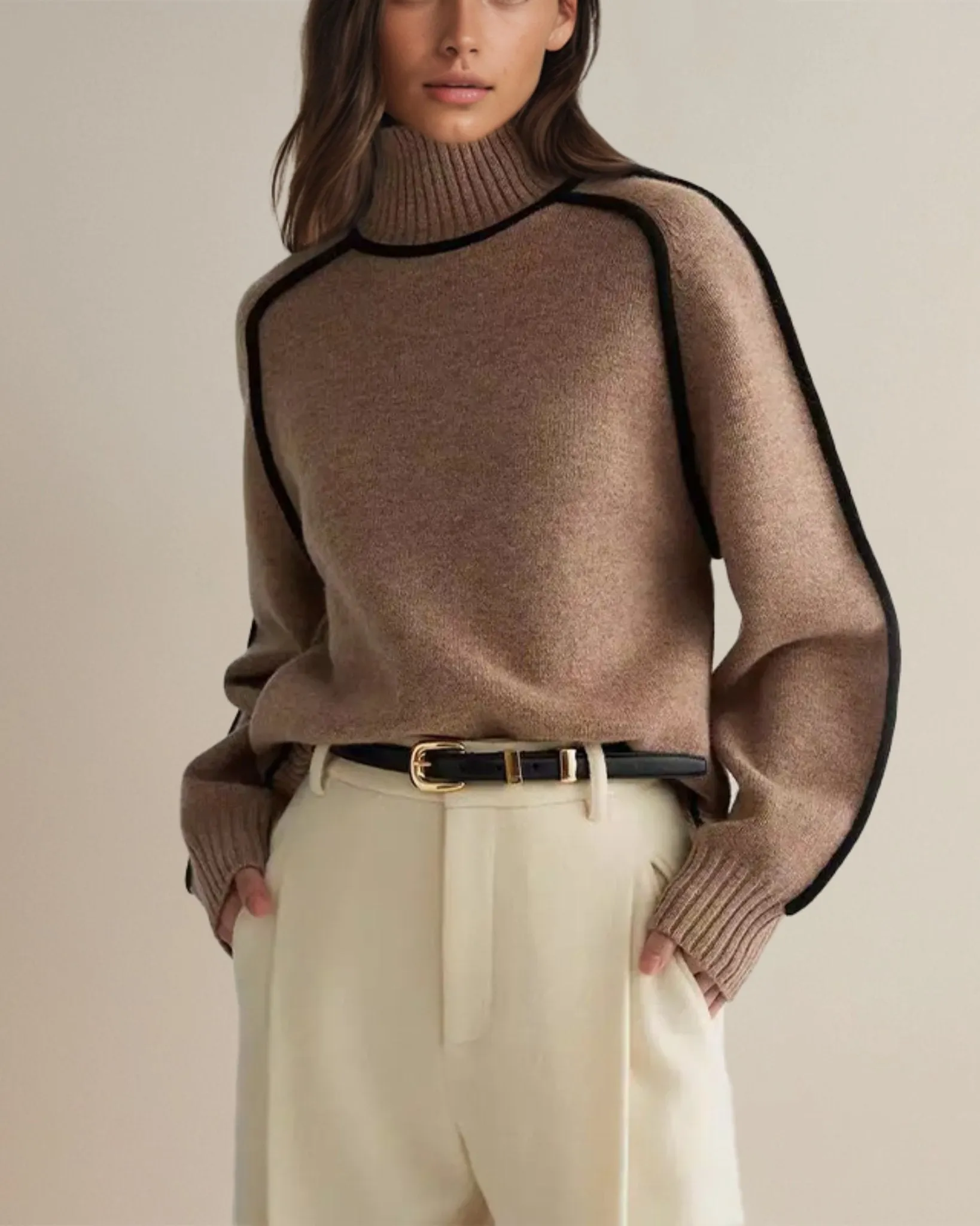 Ivyshape | Chic Turtleneck Sweater