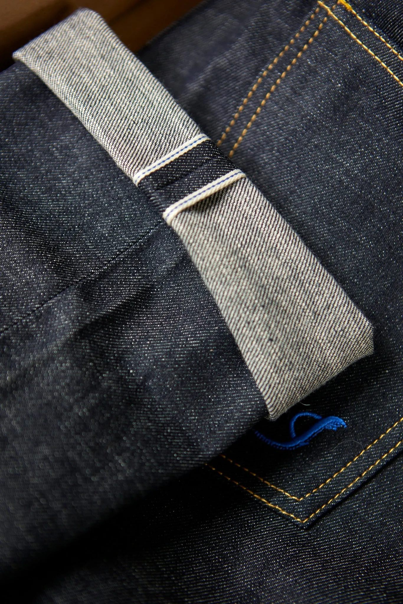 Jack Russel - Men Jeans - Meisterwerk J-RIM2 Slim Fit Indigo Blue & Blue Selvedge Unsanforized