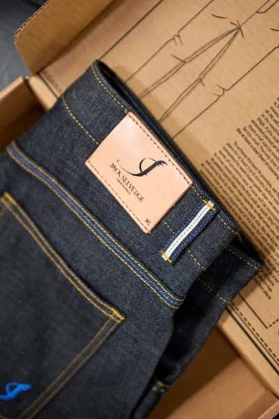 Jack Russel - Men Jeans - Meisterwerk J-RIM2 Slim Fit Indigo Blue & Blue Selvedge Unsanforized