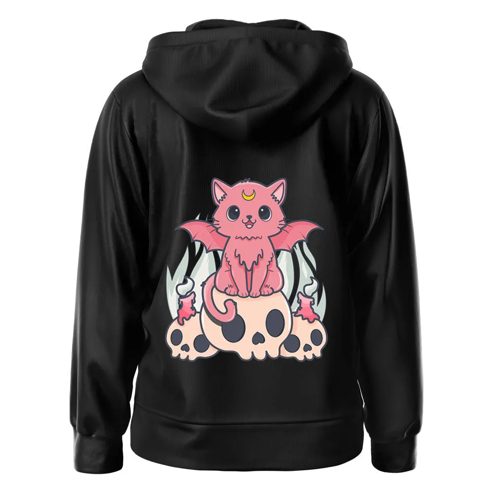 Kawaii Pastel Goth Cat