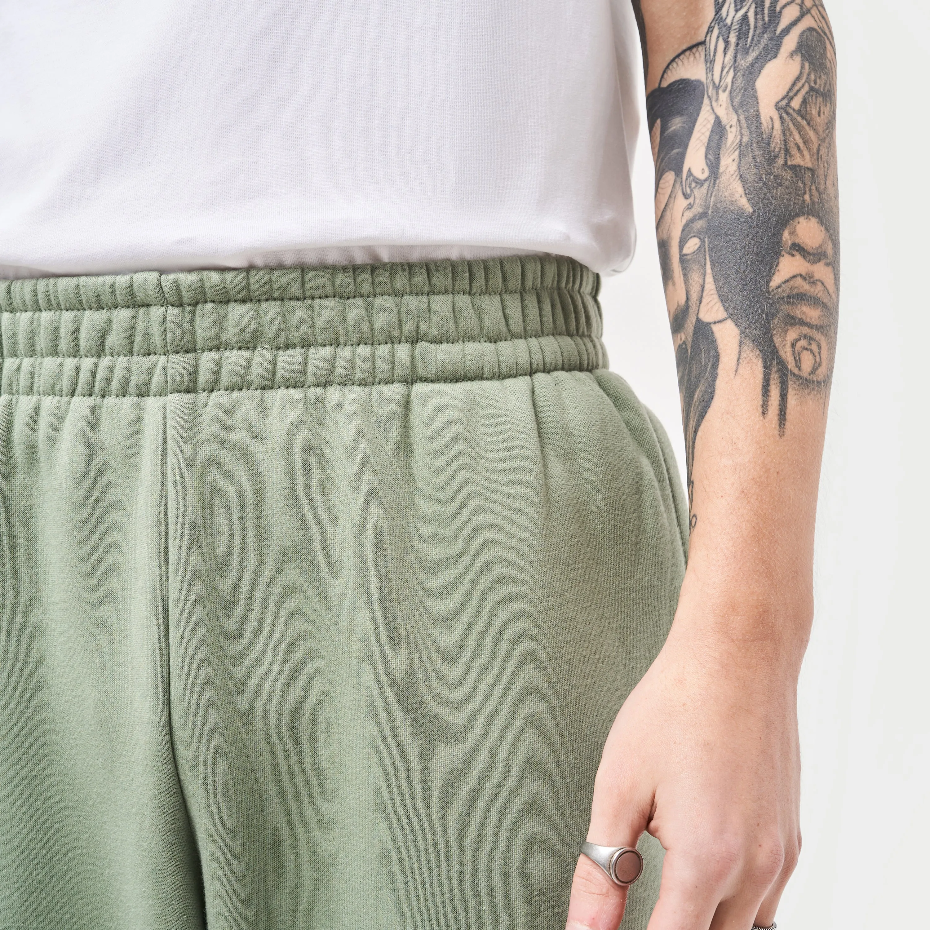 Mens Label Sweatpant - Hedge Green