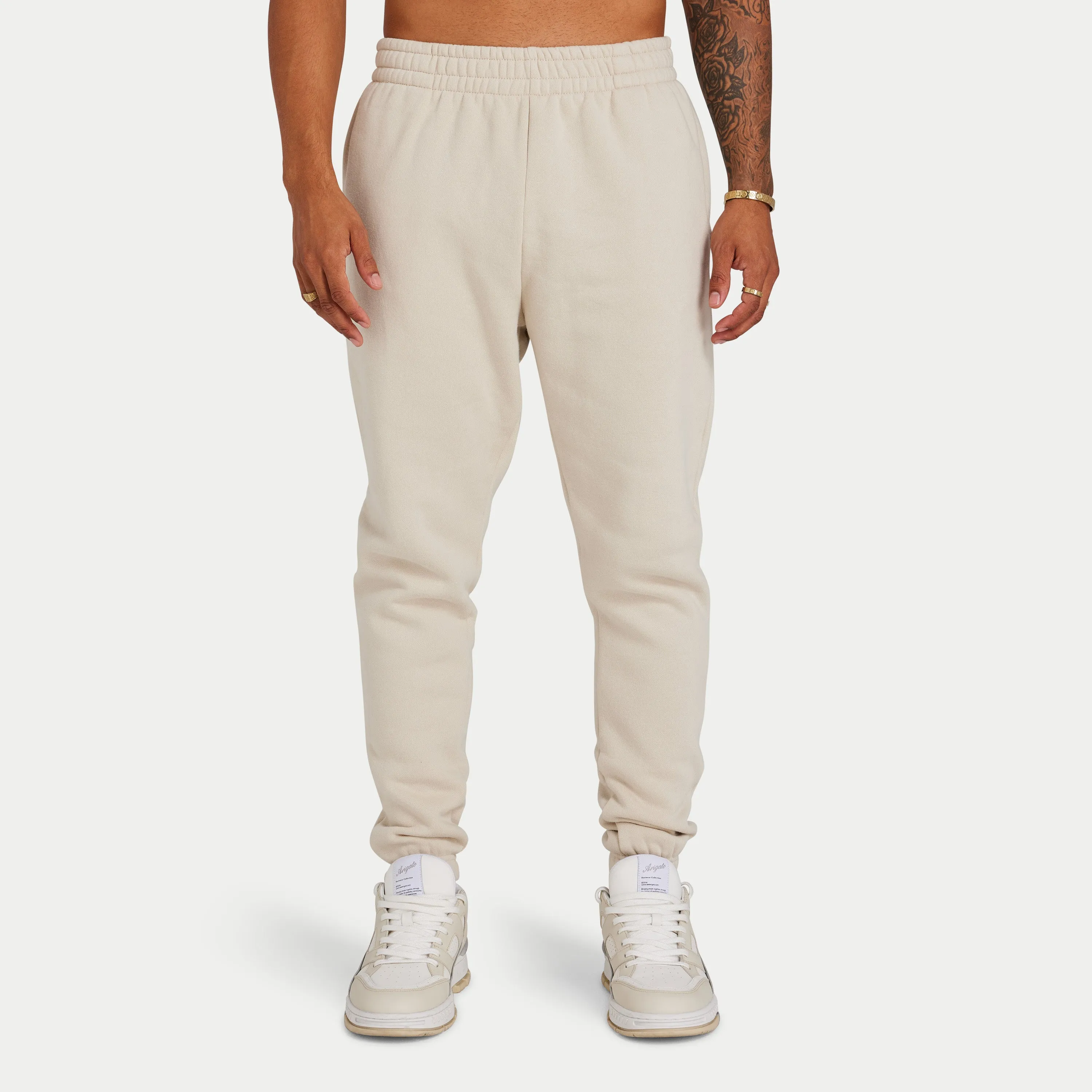 Mens Label Sweatpant - Oatmeal