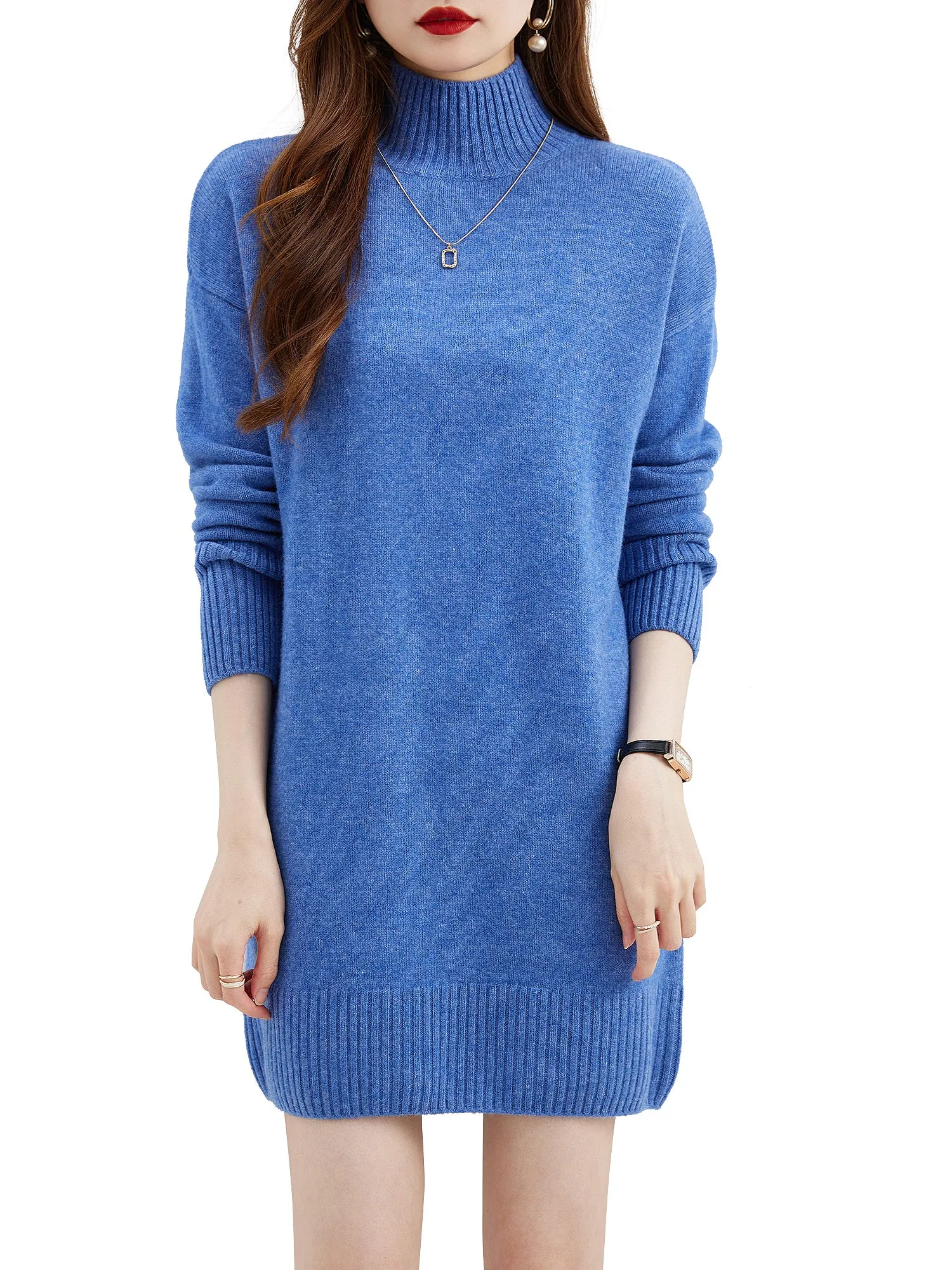 Nancy Woman Turtleneck Sweater