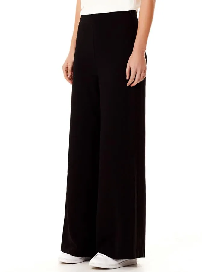 Night Out High Waisted Pants- Black