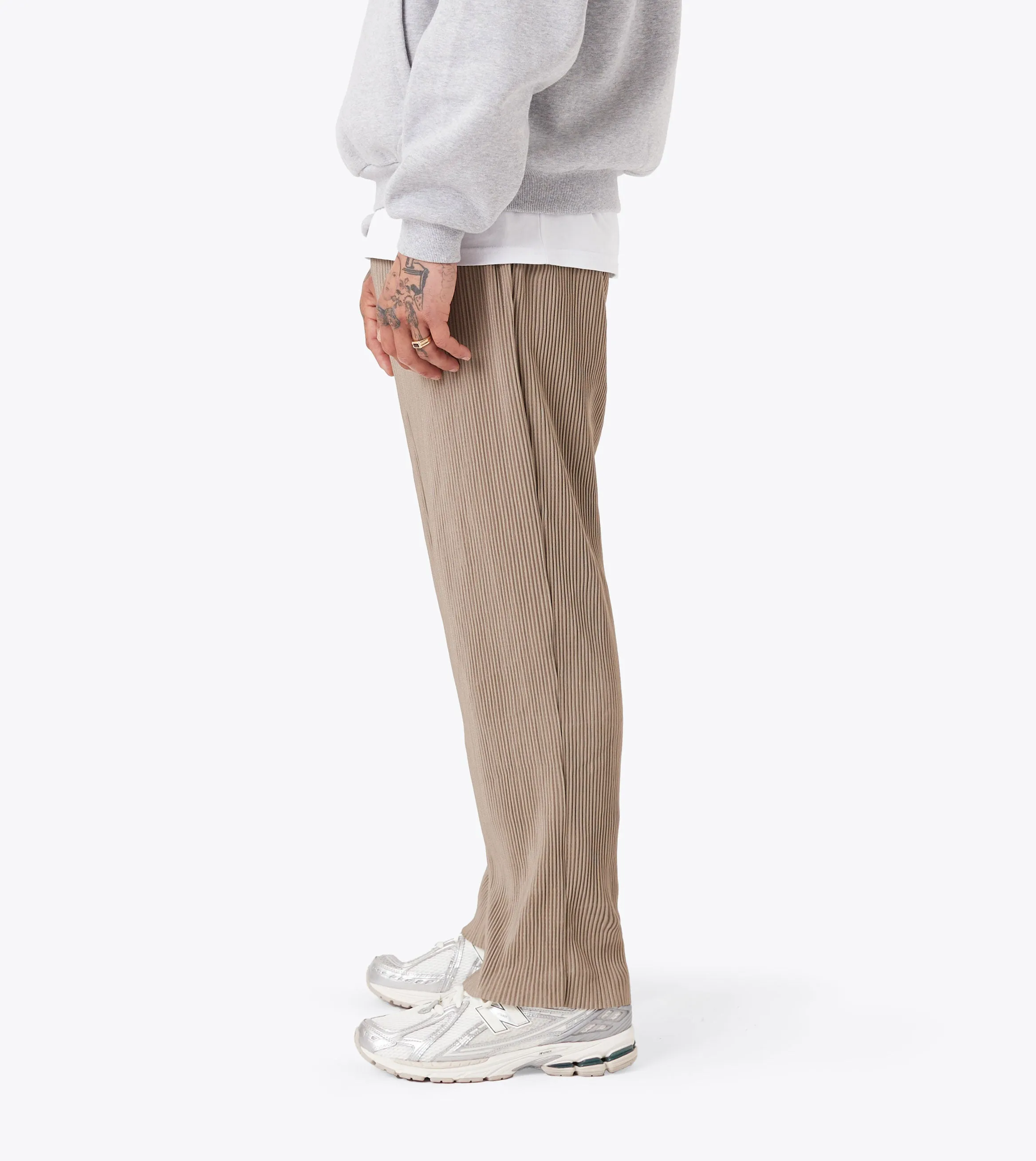 Pleated Pant Khaki