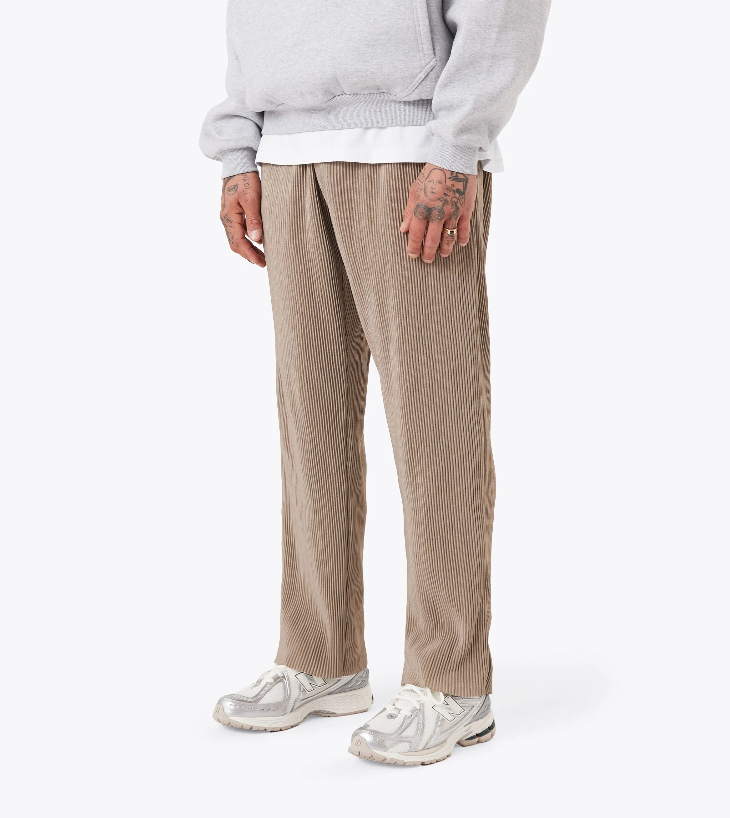 Pleated Pant Khaki