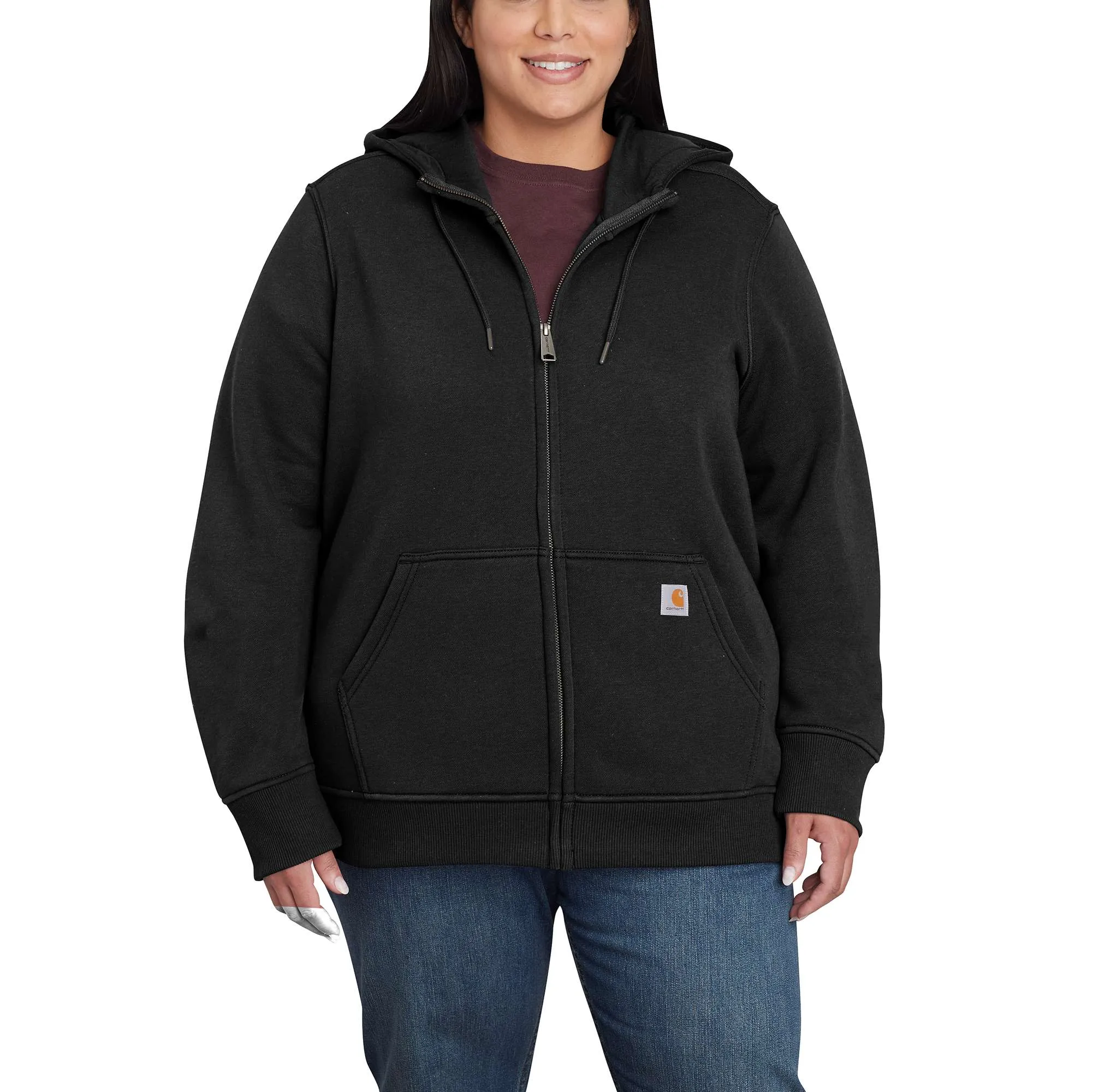 Relaxed Fit Midweight Full-Zip Sweatshirt