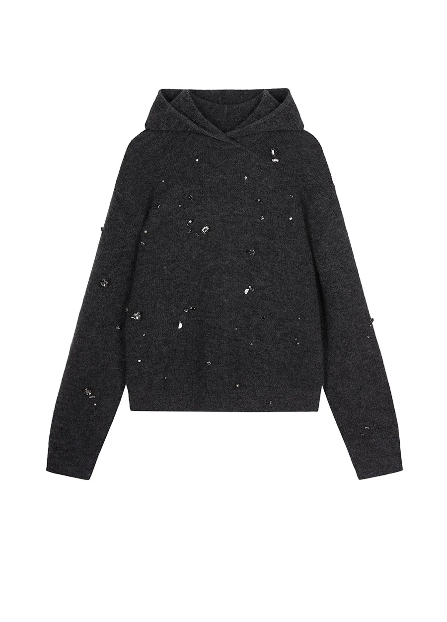 Sweater / JNBY Relaxed Hooded Sweater