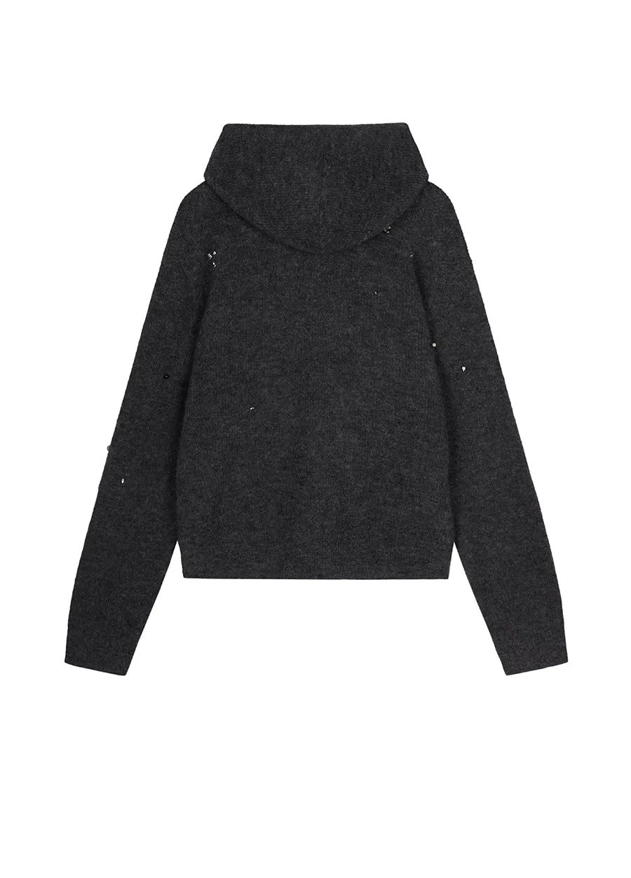 Sweater / JNBY Relaxed Hooded Sweater