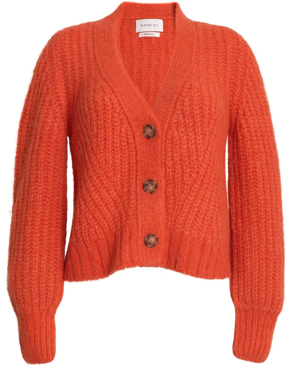 Tangerine Knit Sara Cardigan