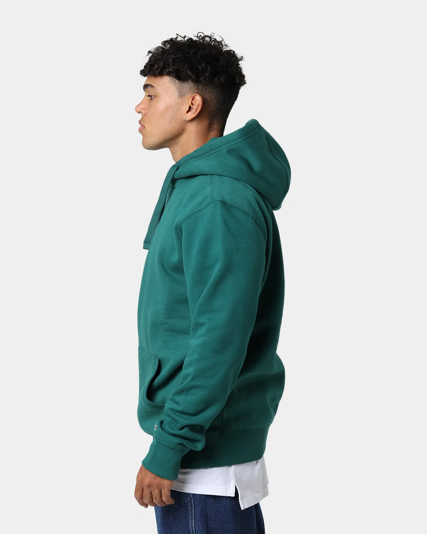 Tommy Jeans Timeless Tommy 1 Hoodie Rural Green