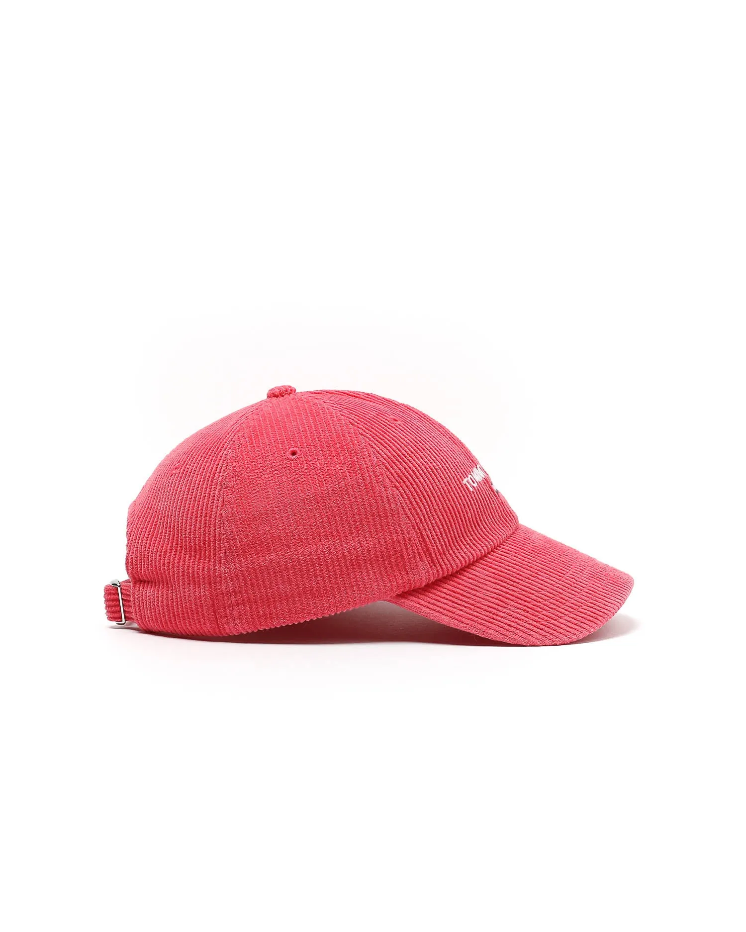 Tommy Jeans TJW Sports Corduroy Cap Claret Red