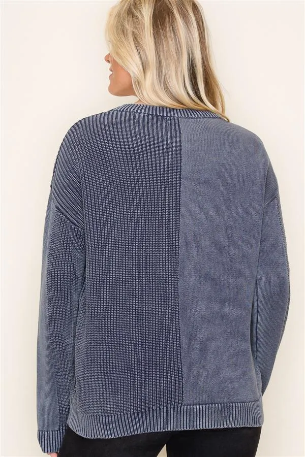 Washed Textured Sweaters - 3 Colors!