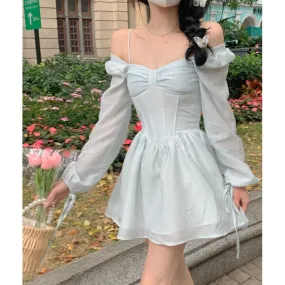 Wjczt Women Dresses French Elegance Temperament Robe 2023 New Gentle Versatile Fairy Dress Simple Versatile Fashion Female Vestidos