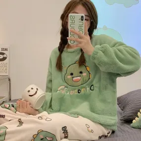 Women's Anime Pajamas - Fleece Sleepwear Set